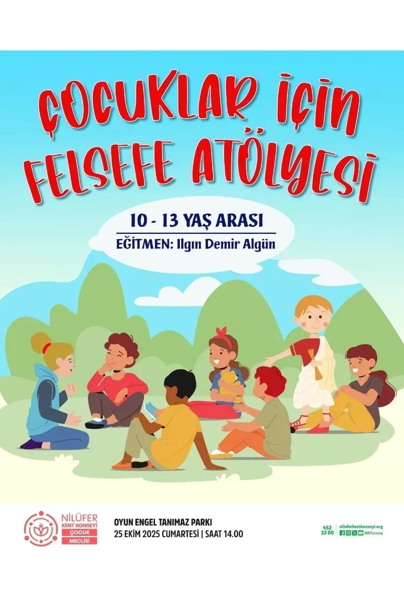 Çocuklar İçin Felsefe Atölyesi