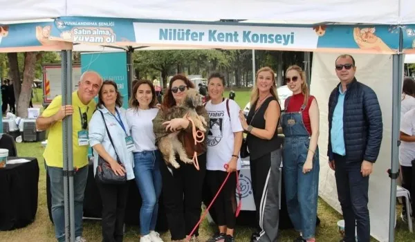 ‘2. Yuvalandırma Şenliğine’ Nilüfer Kent Konseyi Hayvan Hakları Çalışma Grubu olarak katılım sağladık